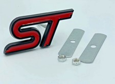ST Style Grill Emblem Red