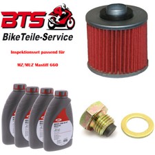 Set 4L oil, filter, drain plug