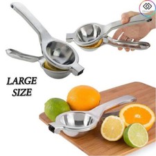Manual Lemon Squeezer Heavy Duty Stainless Steel Press Hand Lime Citrus Juicer