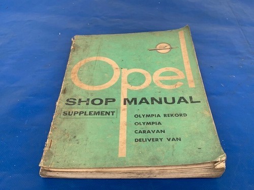 1958 opel olympia caravan - opel,