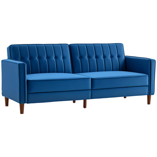 Homcom convertible sofa futon - convertible,