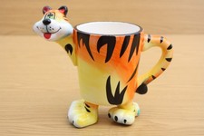 Collectable Ceramic Mug - Tiger Shaped Mug - Novelty - Good Condition