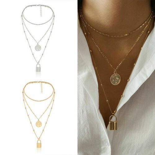 Multi padlock layered - multi,