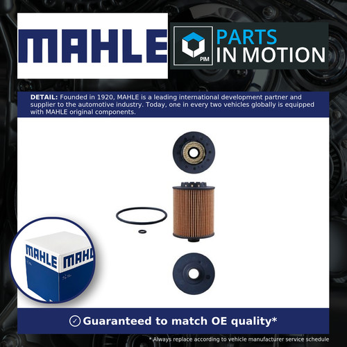 Oil filter ox1075d mahle - filter,