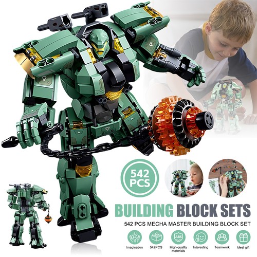 Mecha warrior building - warrior,