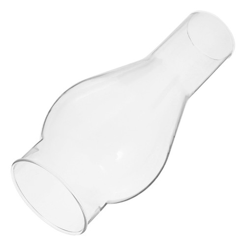 Clear glass lamp globe - clear,