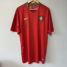 Portugal National Football Fan Shirt Ronaldo 7 on Back Size XXL