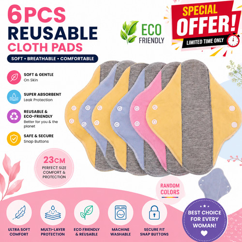 6pcs diaper washable - 6pcs,