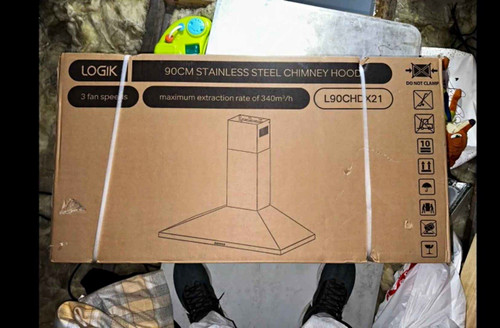 Logik l90chdx21 90cm stainless - l90chdx21,