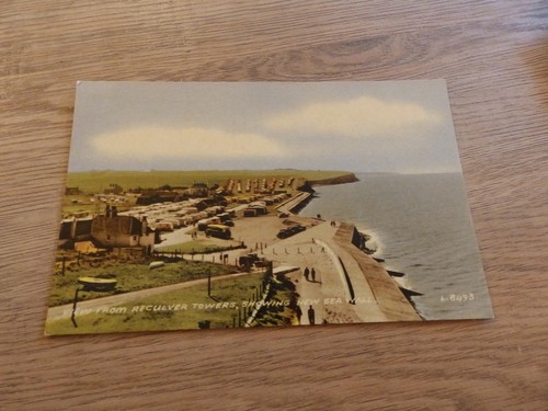 Postcard view from reculver - postcard,