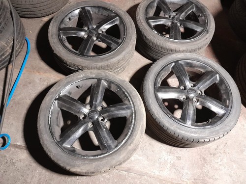 Audi alloy wheels - wheels, 17”