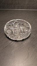 Crystal Etched Engrave Bowl Dish Sugar Sweet ashtray Trinket Wedding Decor Gift
