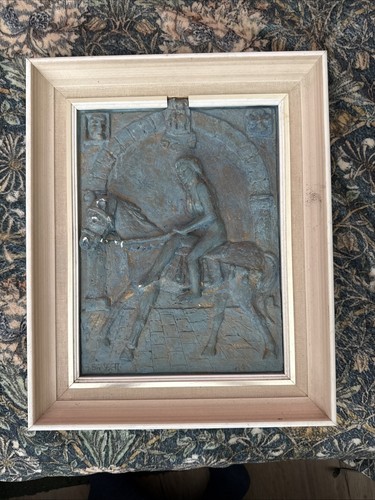 Vintage plaster lady godiva - lady,