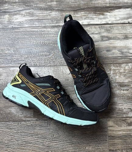 Asics black and - asics, blue
