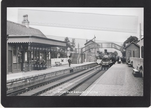 Buchlyvie railway station - railway,