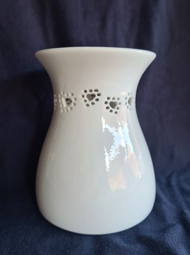 Yankee candle white hearts - white,