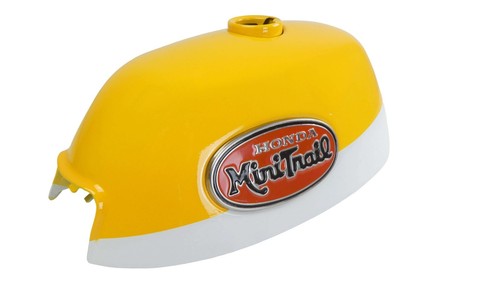 Tank yellow for honda z50a - tank,