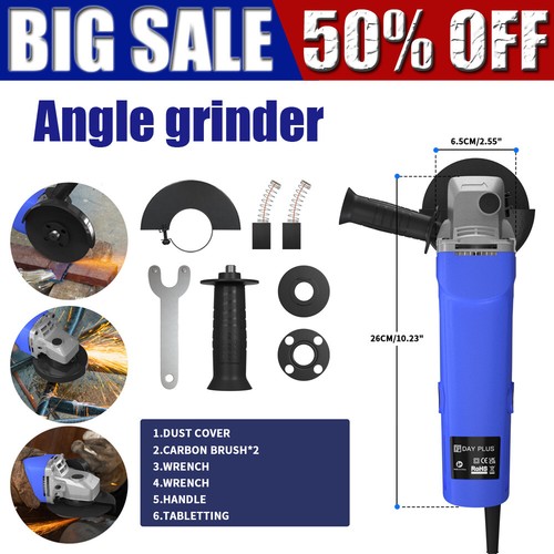 Electric angle grinder 115mm - angle,