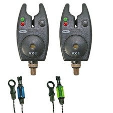 2 x BITE ALARMS WITH BOBBINS