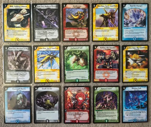 Duel masters card bundle - 15,