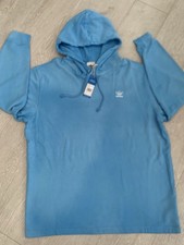 Adidas Originals Essentials Hoodie Tie Dye Baby Blue Unisex Size UK XL - BNWT