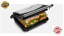Aigostar Sandwich Toaster Panini Press, Deep Fill Toastie Maker, Electric Health