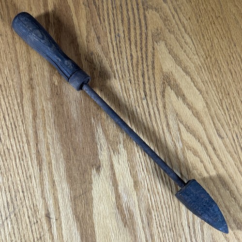 Antique copper soldering iron - antique,