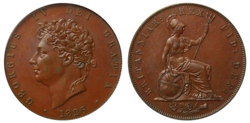 George 1826 proof - george,