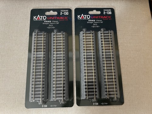 Kato unitrack straight - unitrack, (s174)