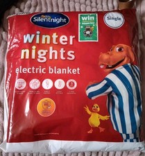 Silentnight Winternightsl Electric Blanket - Single 3 heat settings New & Sealed