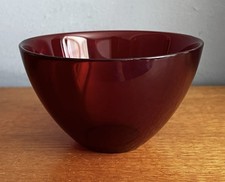 Orrefors Swedish Glass Red