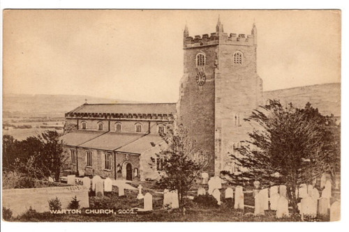 Early post card warton - an,