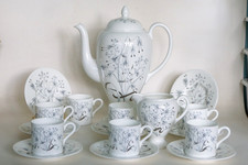Wedgwood WILD OATS W4106 Bone China Coffee Service for 8