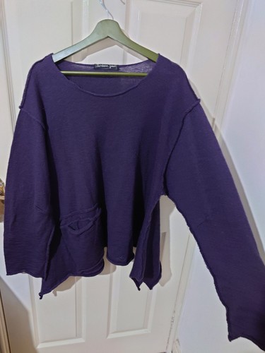 Barbara speer jumper purple - barbara,