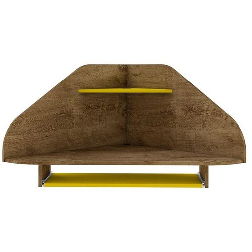 Bradley wood floating corner - wood,