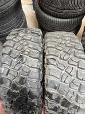X2 255/70/16 120/117Q Bf Goodrich Mud Terrains Km3 T/A 11mm+ ?