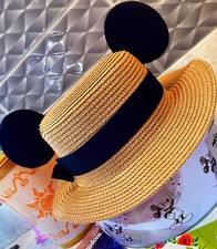 Mickey Mouse Style Straw Boat
