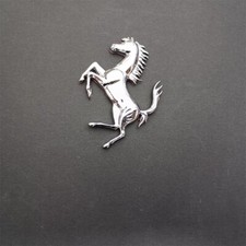 Ferrari Prancing Horse Chrome