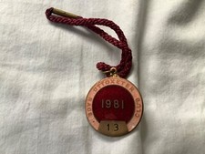 Horse Racing Members Enamel