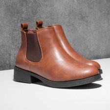 Lilley Womens Boots Tan Adults