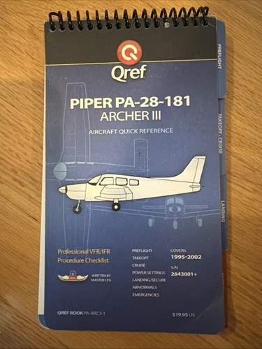 Qref piper archer - qref, pa-28-181