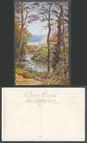 Quinton old postcard - old,