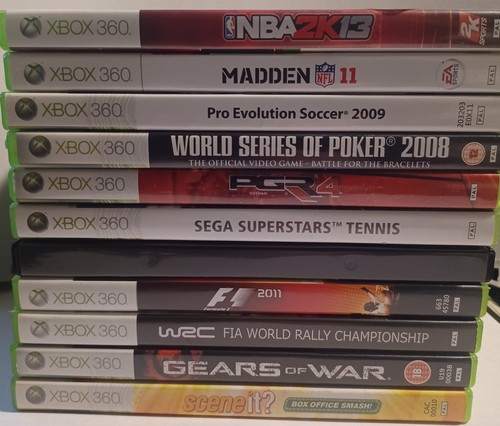 Xbox 360 game bundle joblot - game,
