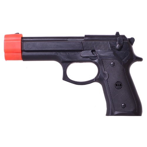 Black martial arts rubber - black, gun