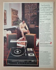 Fidelity UA5 Music Centre Original UK Press Advert  1974
