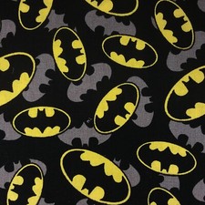 BATMAN FABRIC LOGO RARE FABRIC