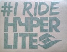 Ride hyperlite decal - i, /