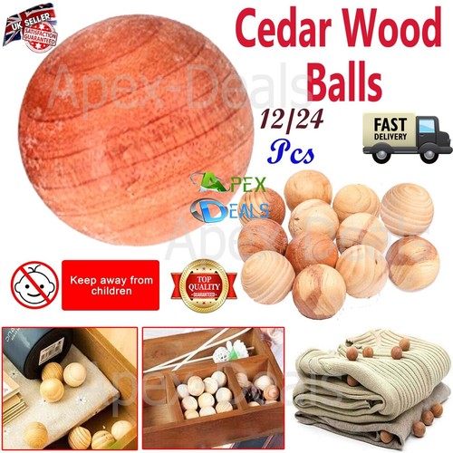 24pcs cedar wood moth - cedar,