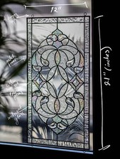Stained glass window panel - glass,