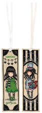 Santoro Gorjuss  Cross Stitch Bookmark Kit - Set of 2 Cream - Vervaco